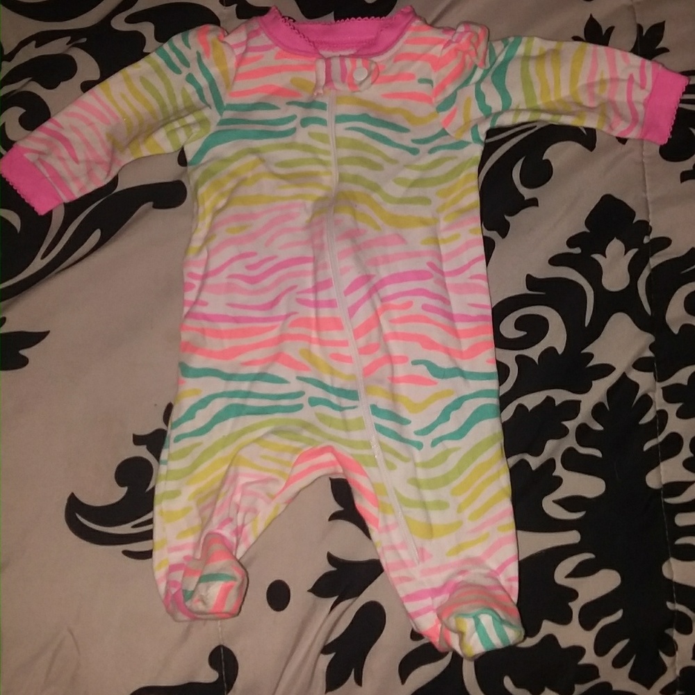 Footie pajama zip up